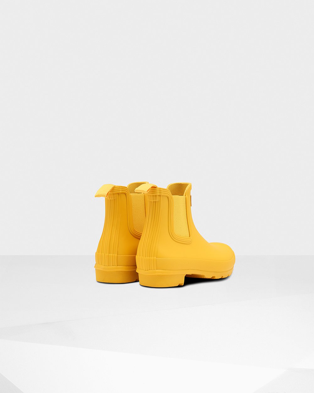 Womens Hunter Original - Chelsea Boots Yellow - 9185-KOWFM